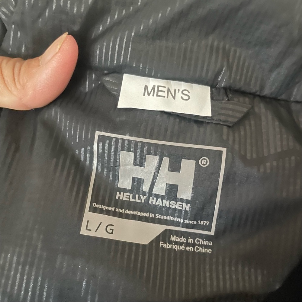 Helly Hansen Resort Insulator Black men's Jacket size Large - Picture 6 of 10